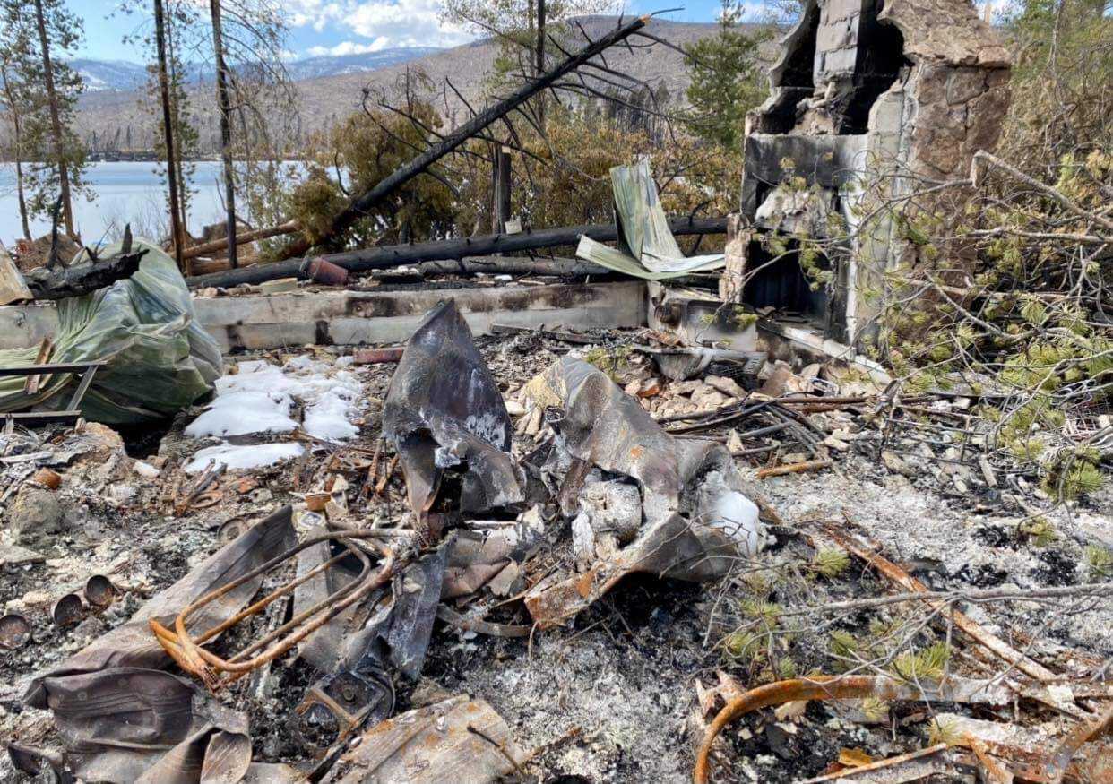 Kami Gilmour home after returning