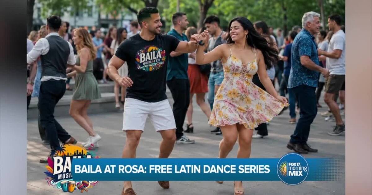 Baila at Rosa dance series kicking off at Rosa Parks Circle