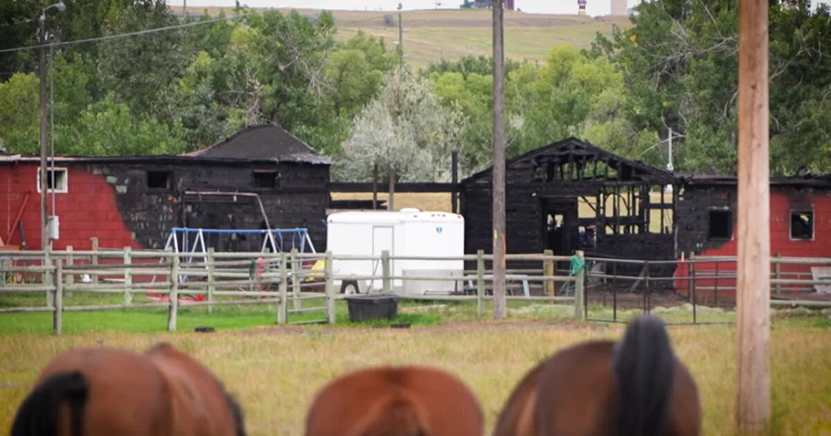Barn fire destroys piece of Great Falls family's history
