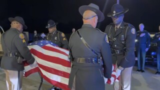 FHP holds procession for fallen Trooper Michael Diego