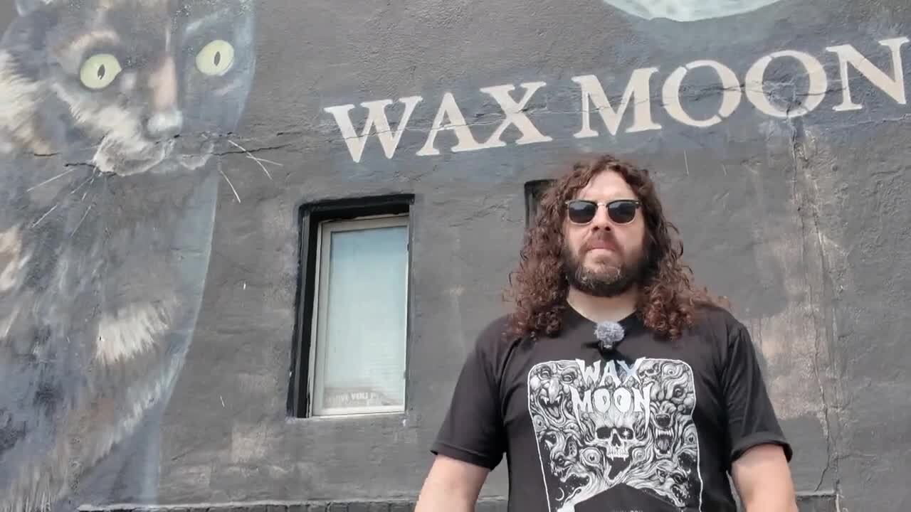 Andrew Griimoiire at Wax Moon Records
