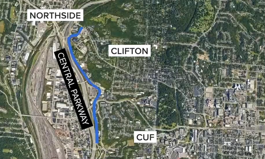 Central Parkway Bike Lane Phase 2.png