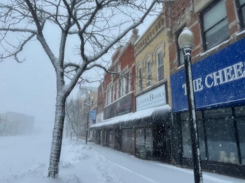 Neenah Blizzard of 2026 March