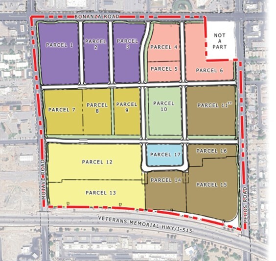 Desert Pines site plan