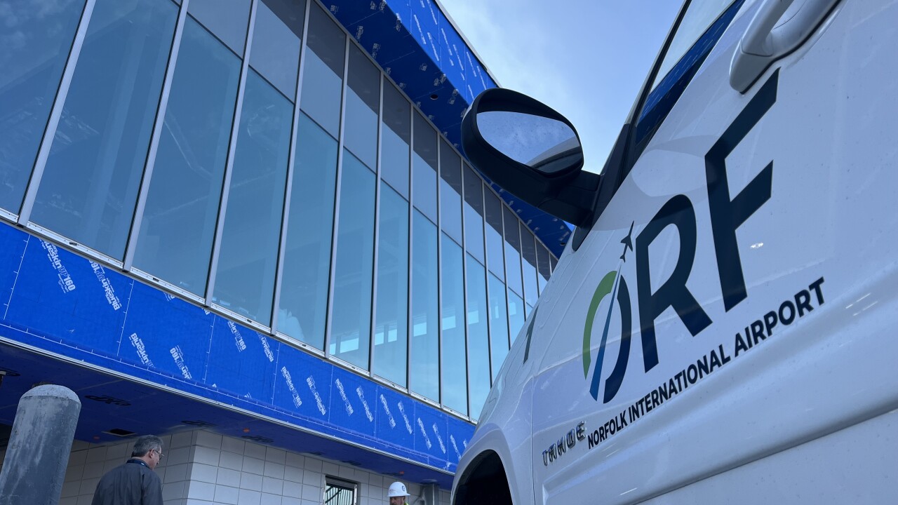 Norfolk International Airport Concourse A expansion January 2026