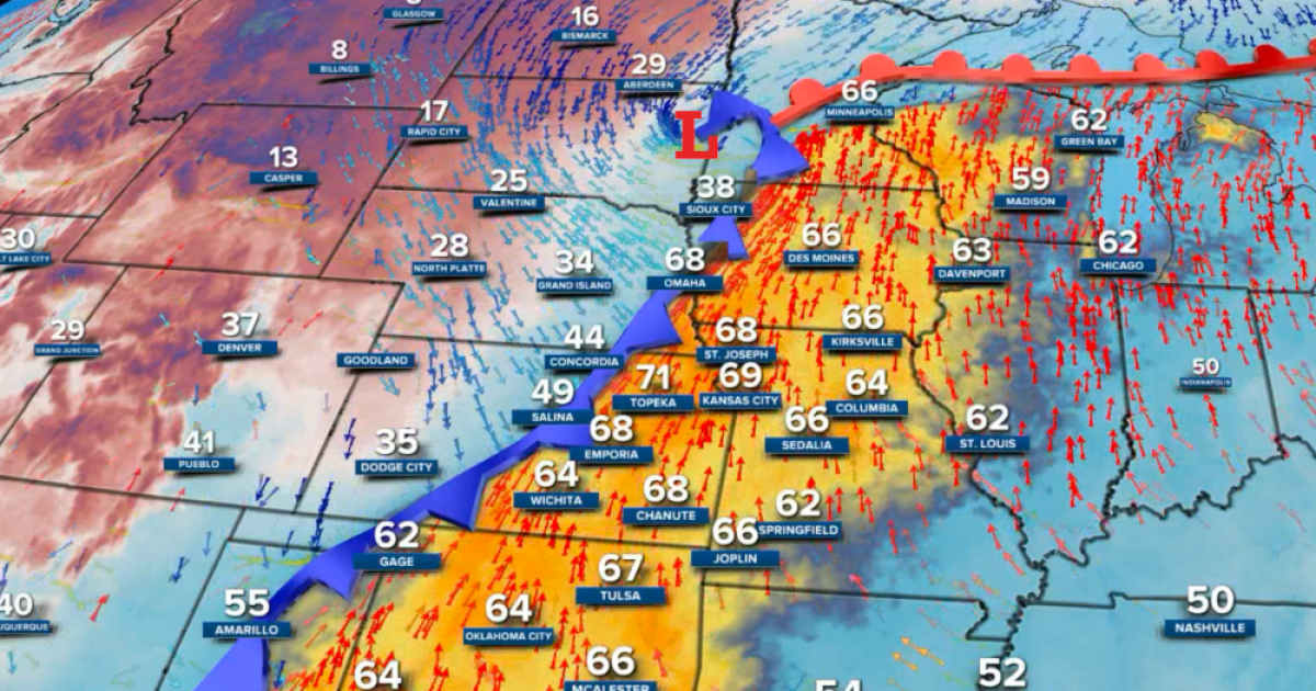 Weather Blog - A strong cold front & the rain that saved Kansas City