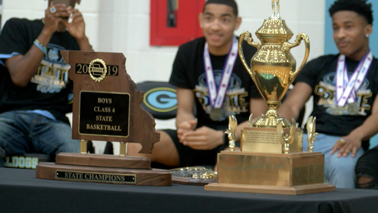Back To Back Grandview Hs Celebrates Boy Basketball State Championship