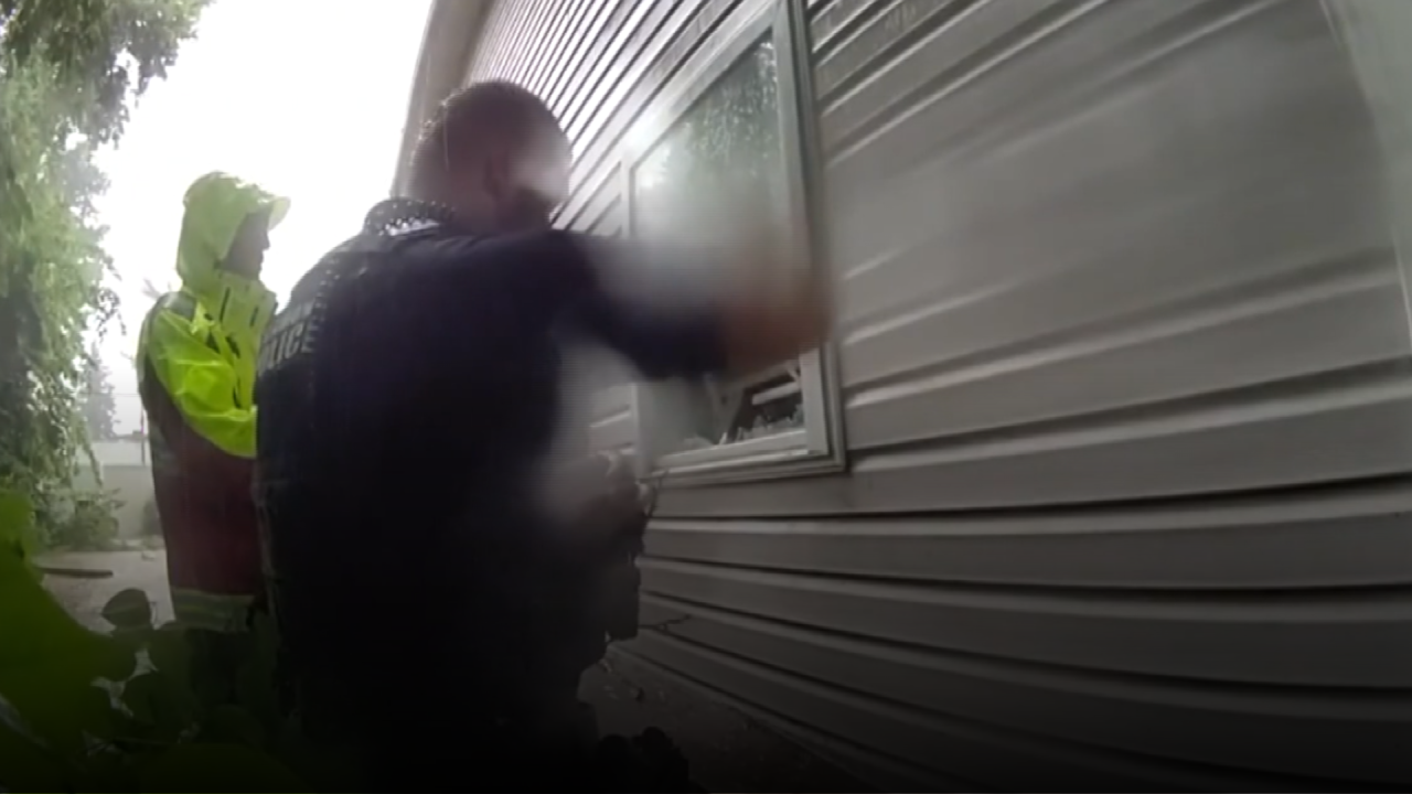 Richmond Police body cameras capture officers rescuing woman from flooded home