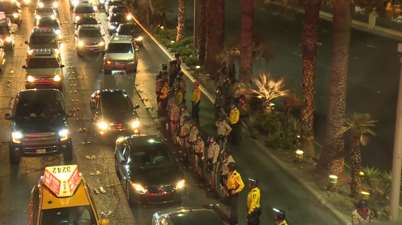 Las Vegas protesters file federal suits over pepper ball use during immigration demonstrations