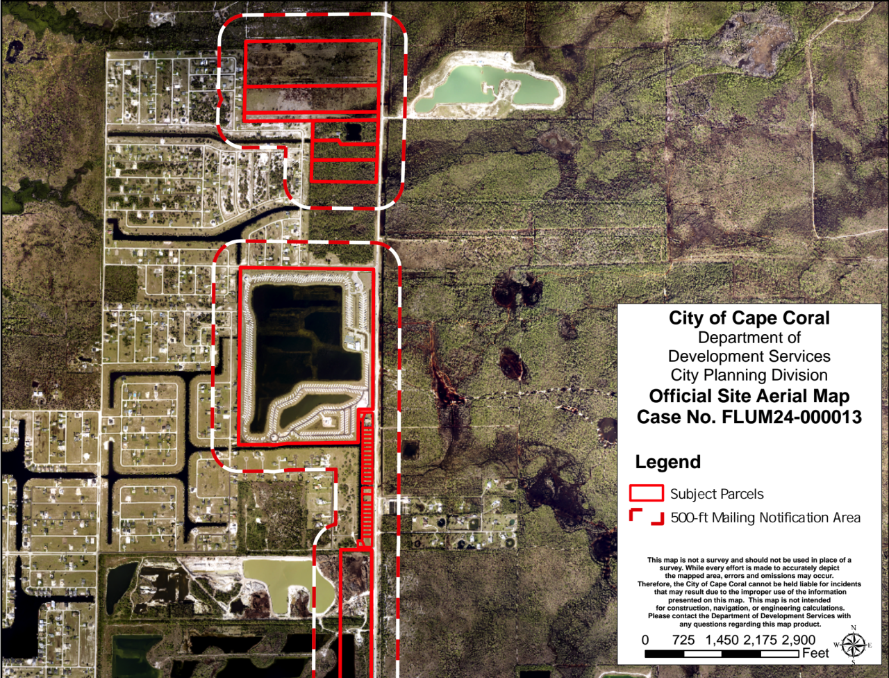 Community concern as the city looks into land use changes for more than 1,000 acres in northwest Cape