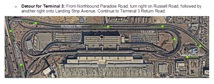 Harry Reid International Airport: Expect closures near Airport Connector Tunnel for maintenance