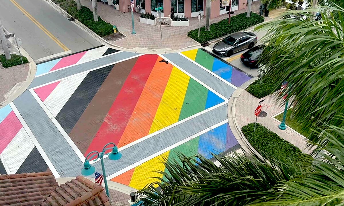 Delray Beach Pride intersection