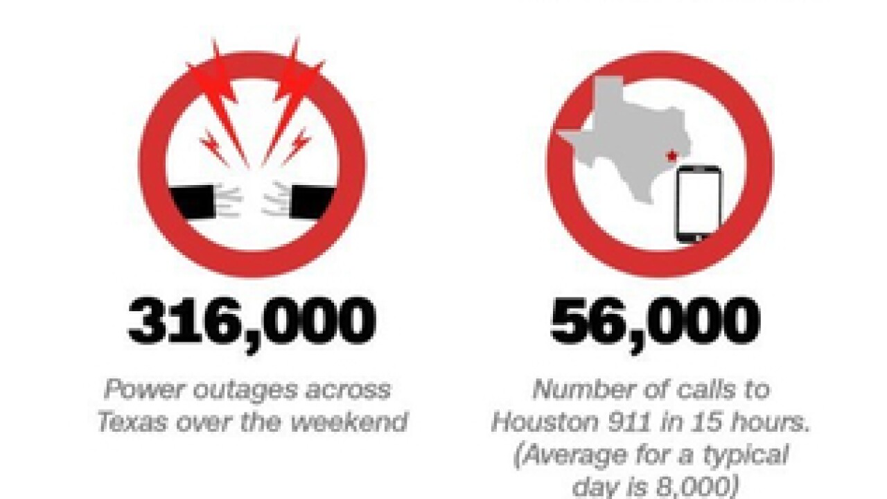 Harvey's devastating impact by the numbers