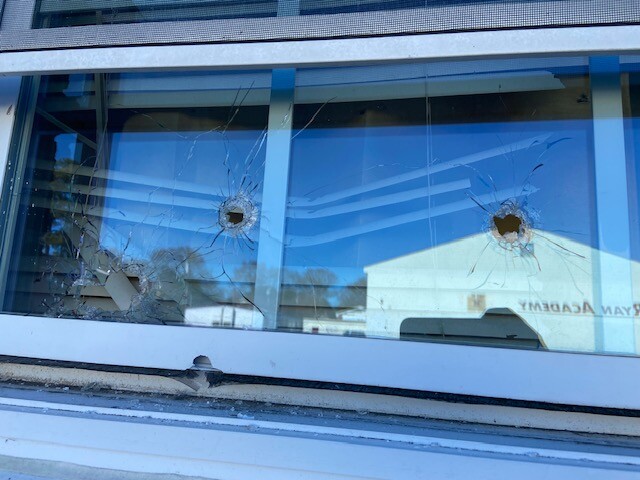 Jerome Avenue triple shooting bullet holes 