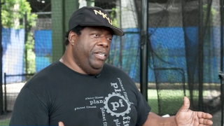 Youman Wilder, founder of Harlem Baseball Hitting Academy.