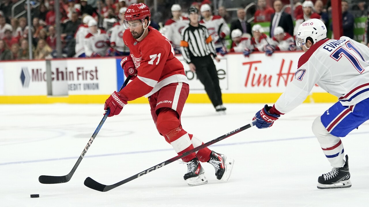 Canadiens Red Wings Hockey