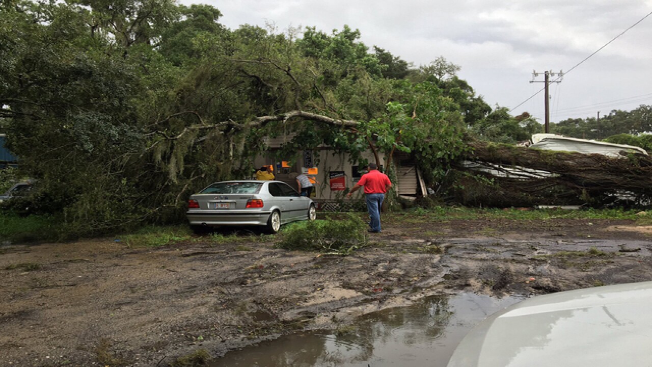 PHOTOS | Tropical system causing flooding