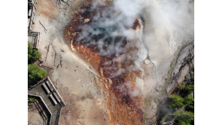 Echinus Geyser in Norris Geyser Basin