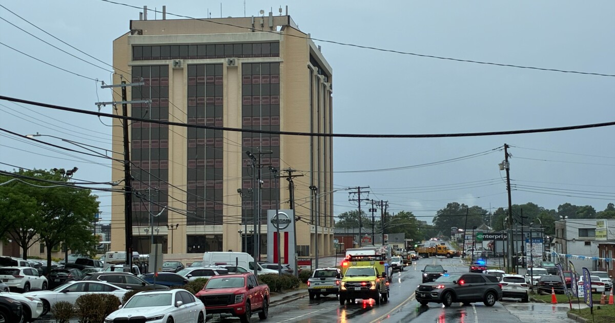150-foot perimeter to remain in place at Empire Towers during repairs