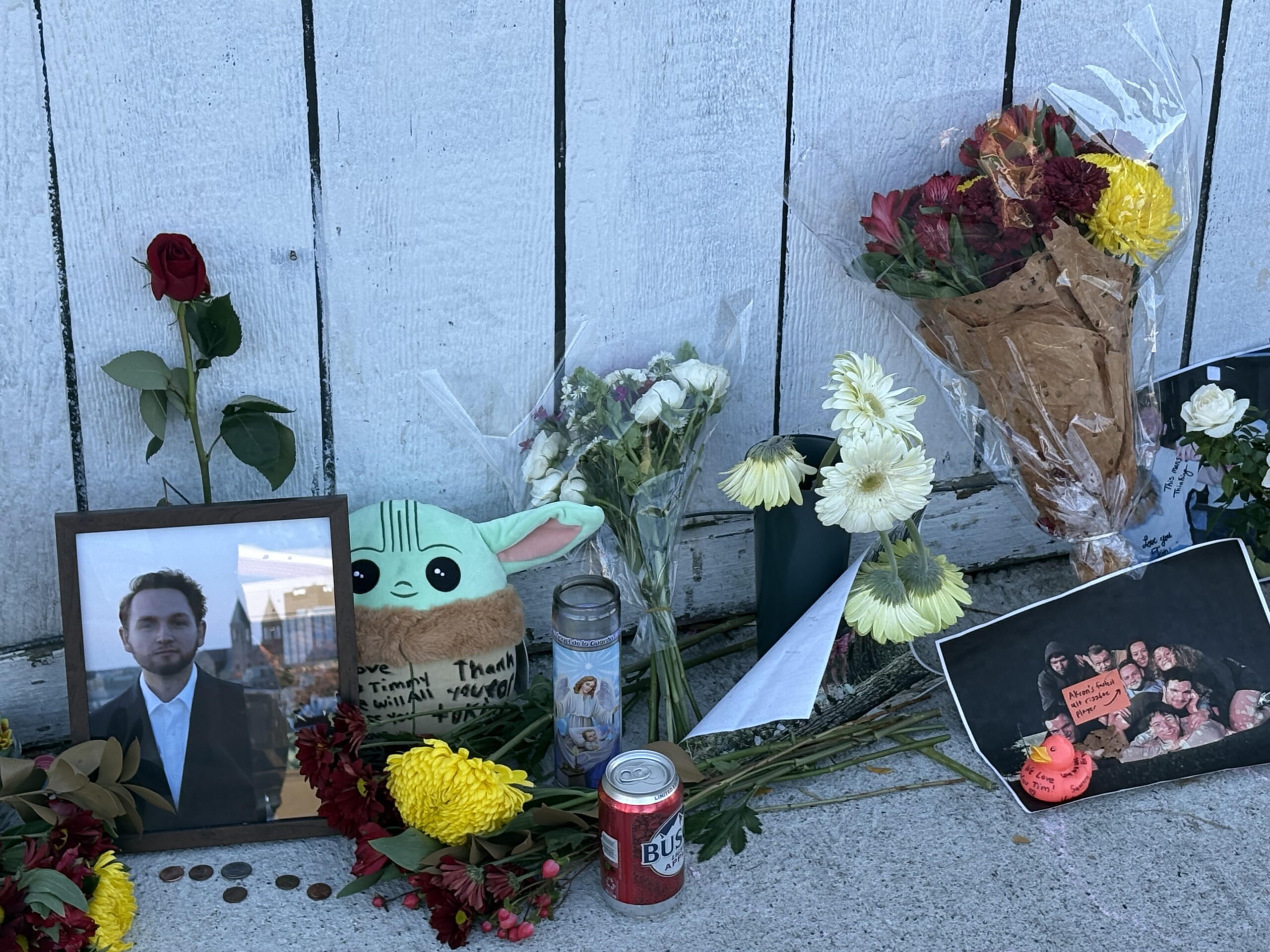 Father heartbroken after son caught in crossfire, killed in Akron