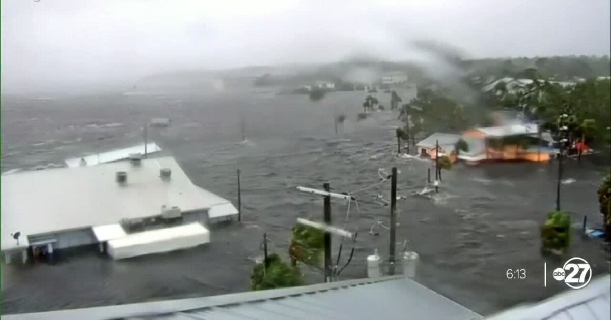 Historic storm surge leaves boats stranded on land in Steinhatchee - Vimarsana News
