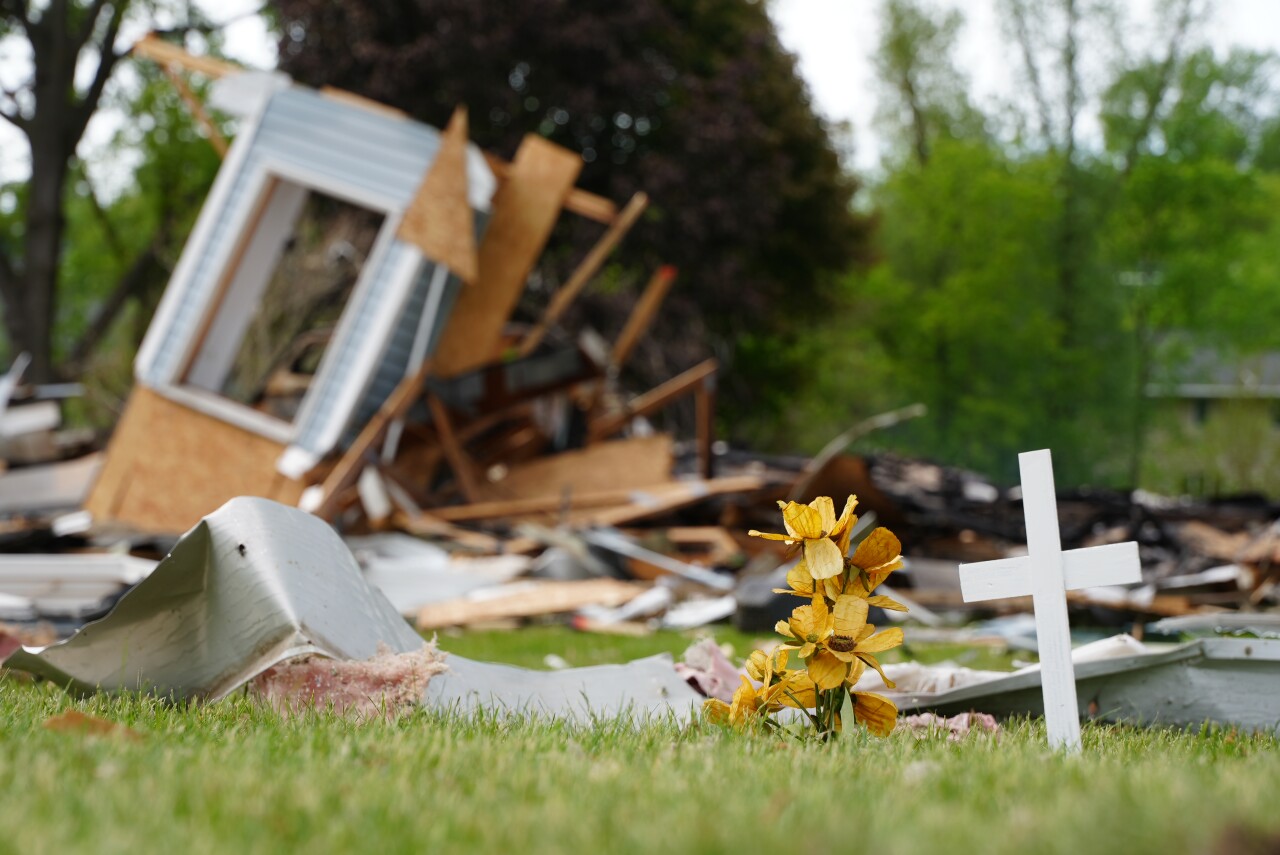 Plainfield Township Home Explosion