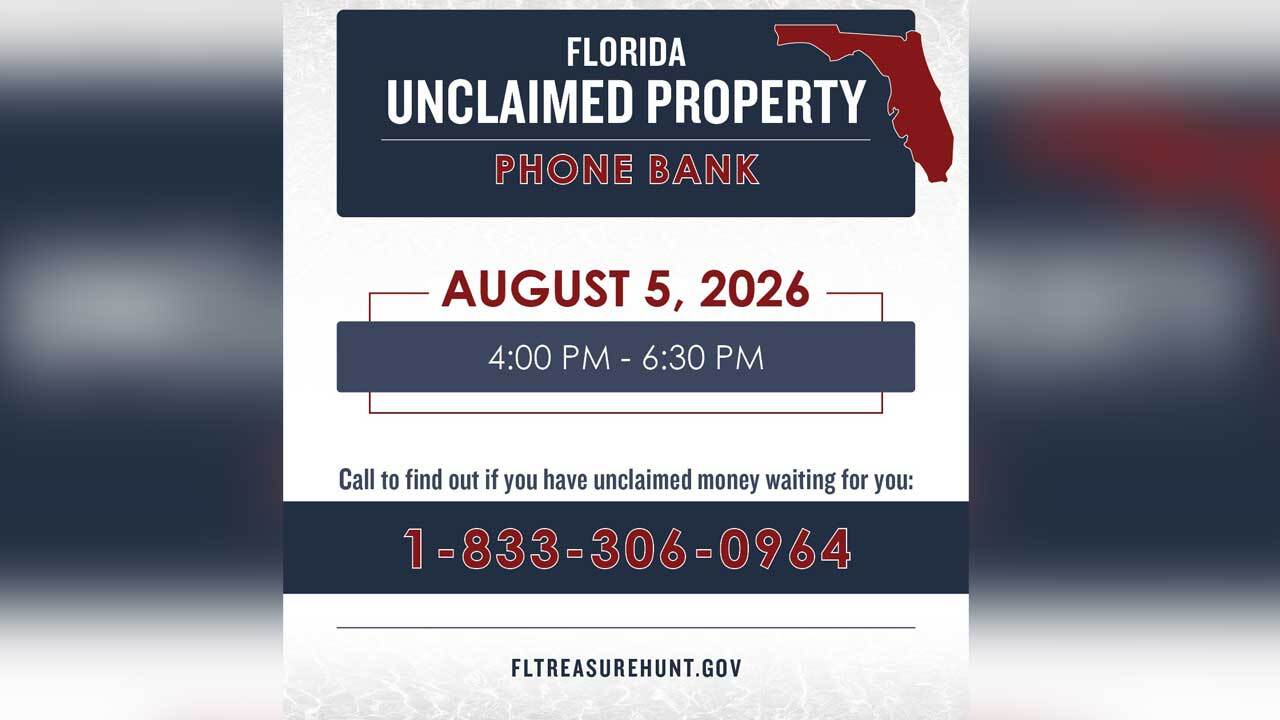 Unclaimed property phone bank