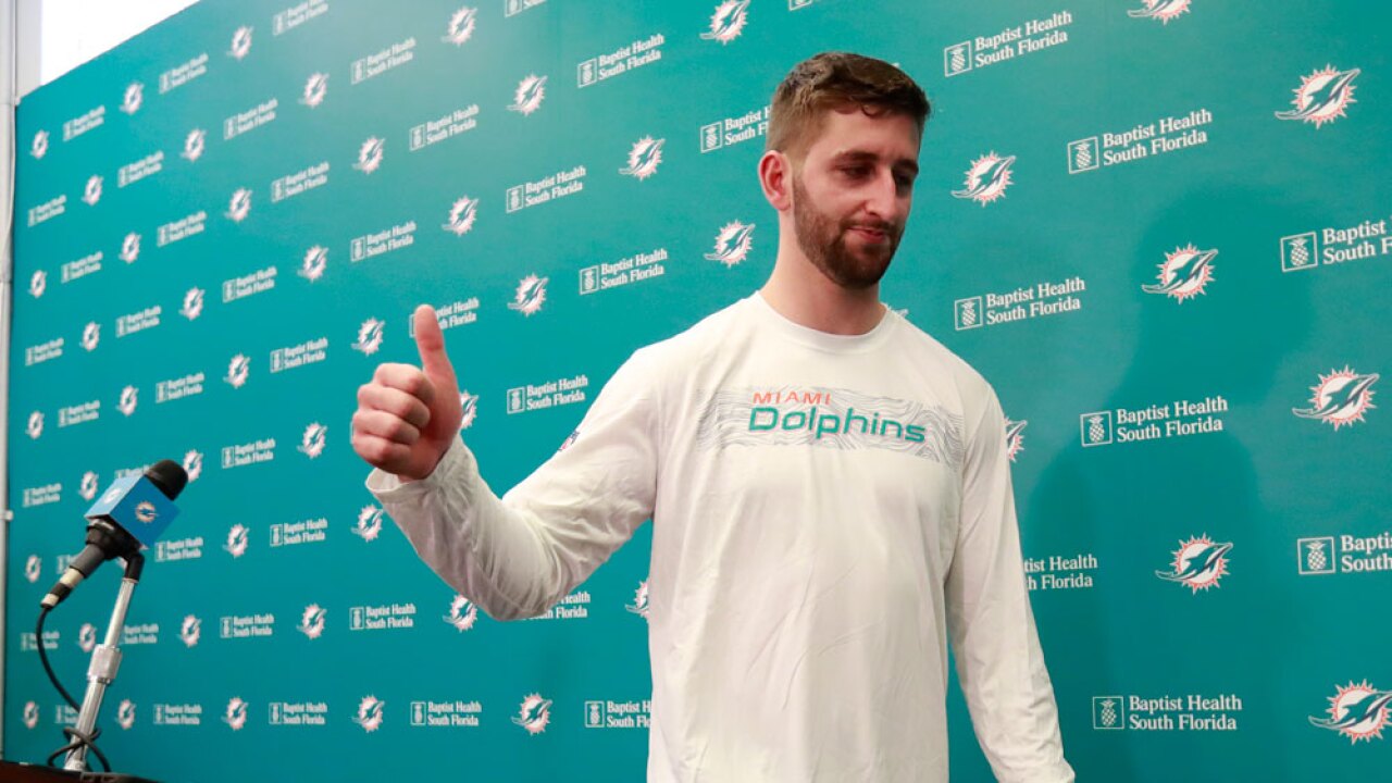 Image result for josh rosen dolphins
