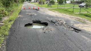 Sparrows point water main break