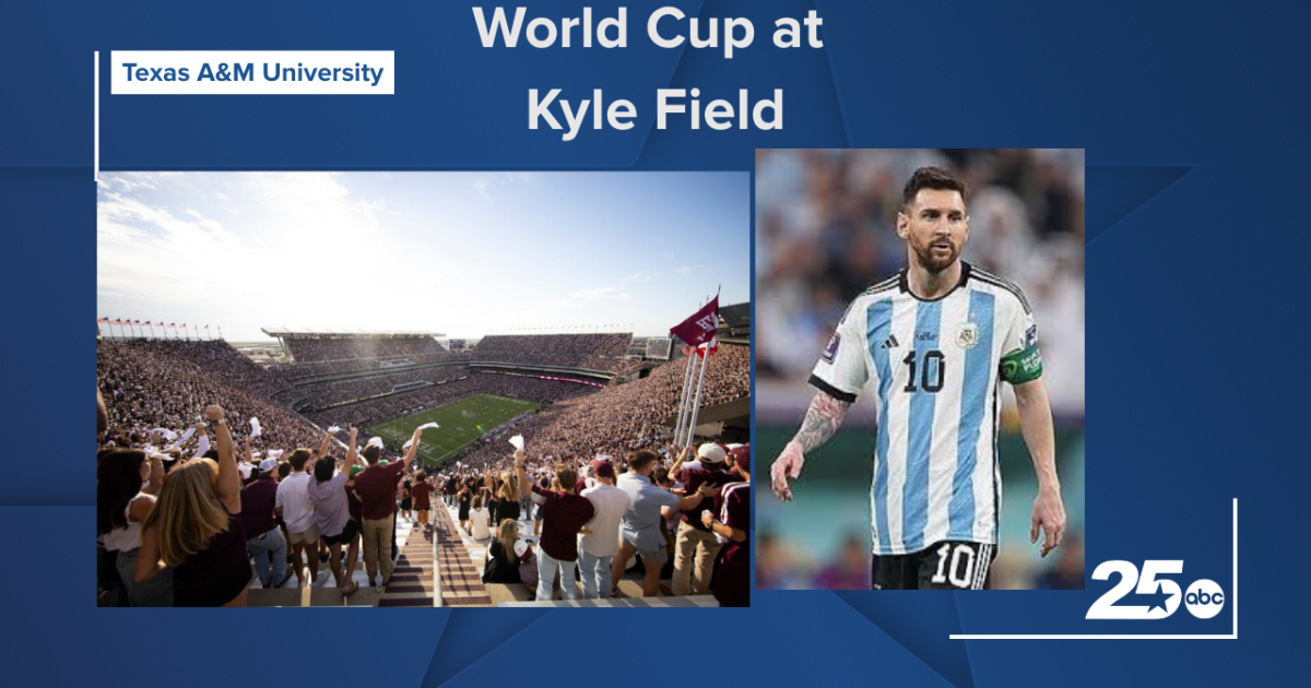 Campeón del mundo Argentina y Lionel Messi jugarán contra Honduras en el estadio Kyle Field de Texas A&M el 6 de junio