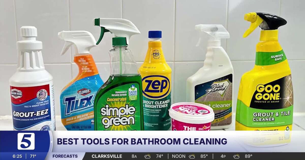 Consumer Reports: Best tools for cleaning your bathroom