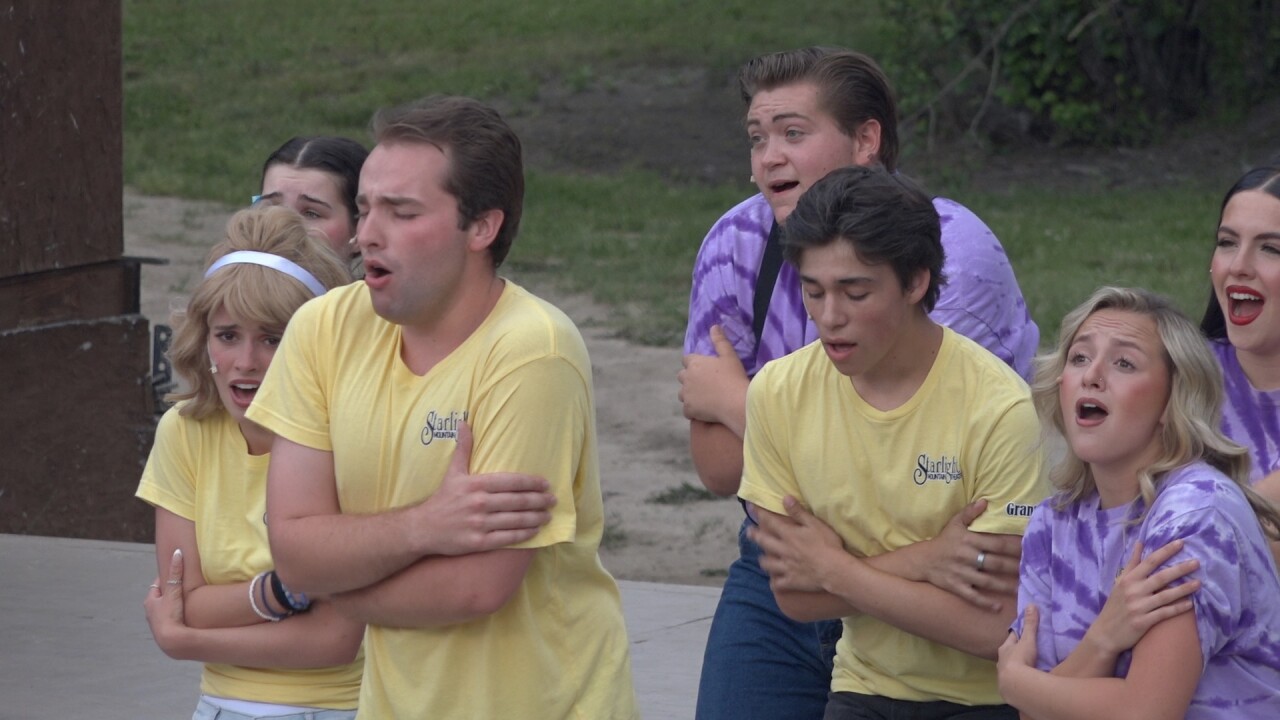We weren't able to record their performance of Grease for copyright reasons