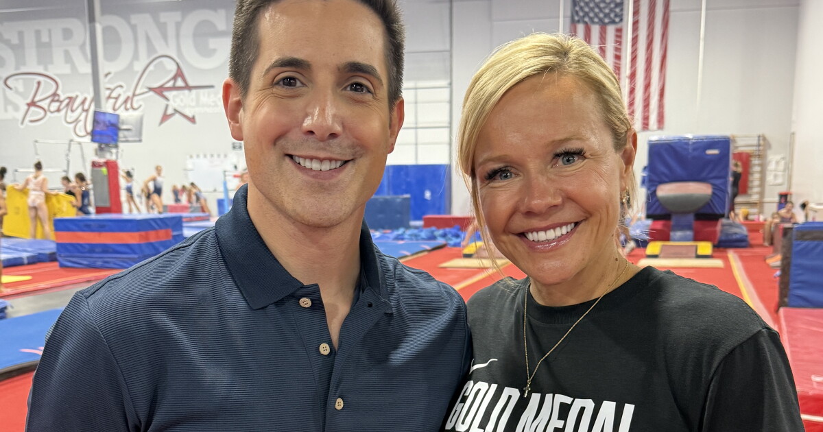 Olympic gold medal gymnast Amanda Borden helps Valley kids reach new heights at East Valley gyms
