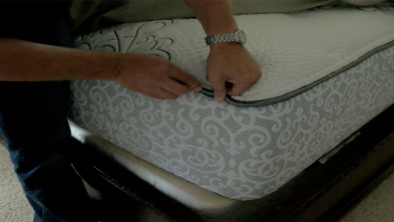 Aurora man says new mattress was delivered with bed bugs Aurora man says new mattress was delivered with bed bugs