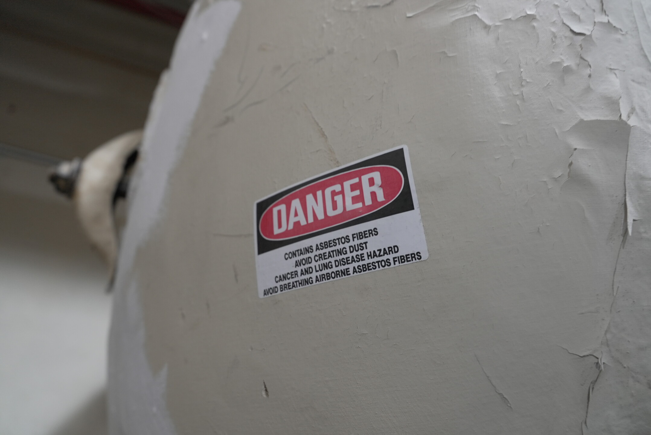 Asbestos inside OPD HQ