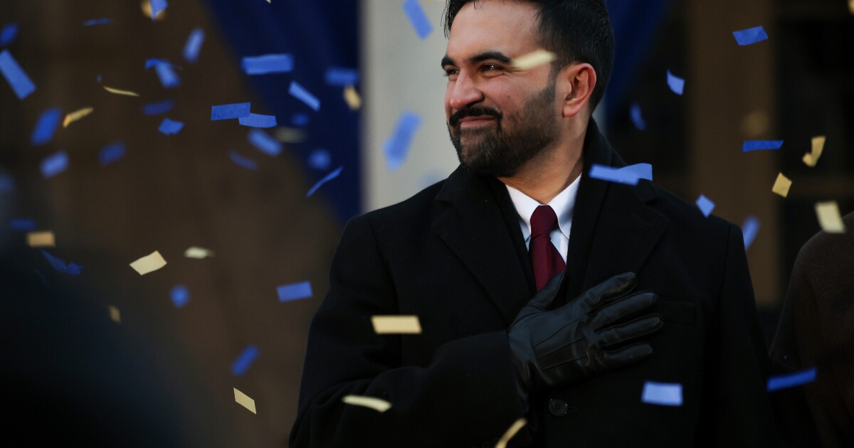 Zohran Mamdani promises to govern 'expansively and audaciously' in inaugural speech as NYC mayor