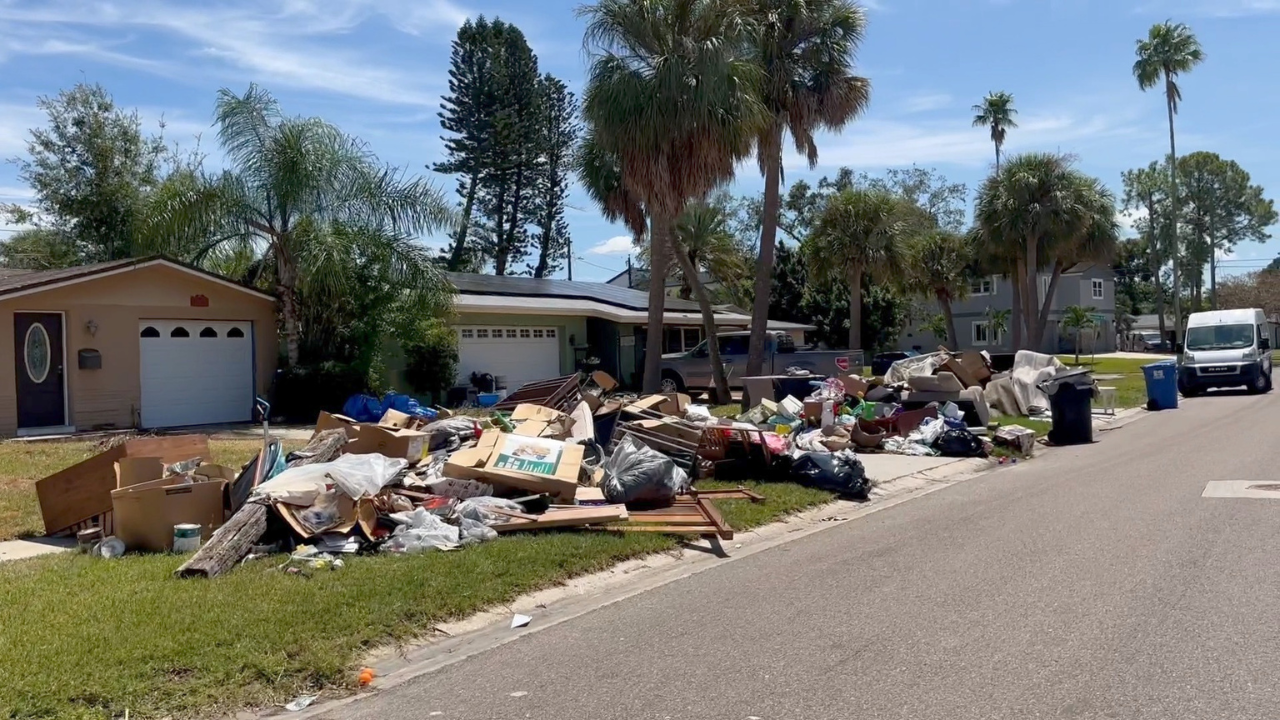 Shore Acres homeowners began to rebuild work through insurance claims after Hurricane Idalia