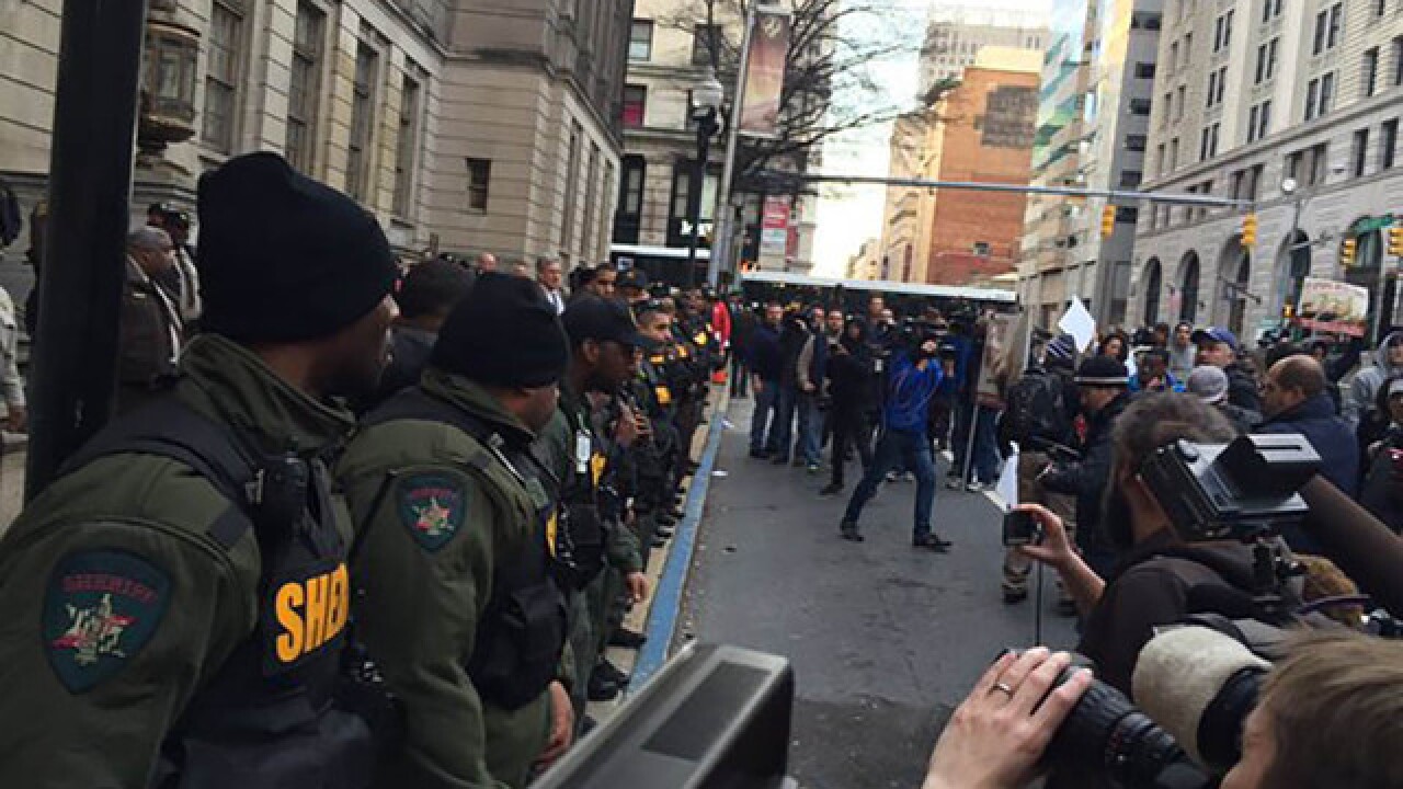 GALLERY: Baltimore reacts to mistrial