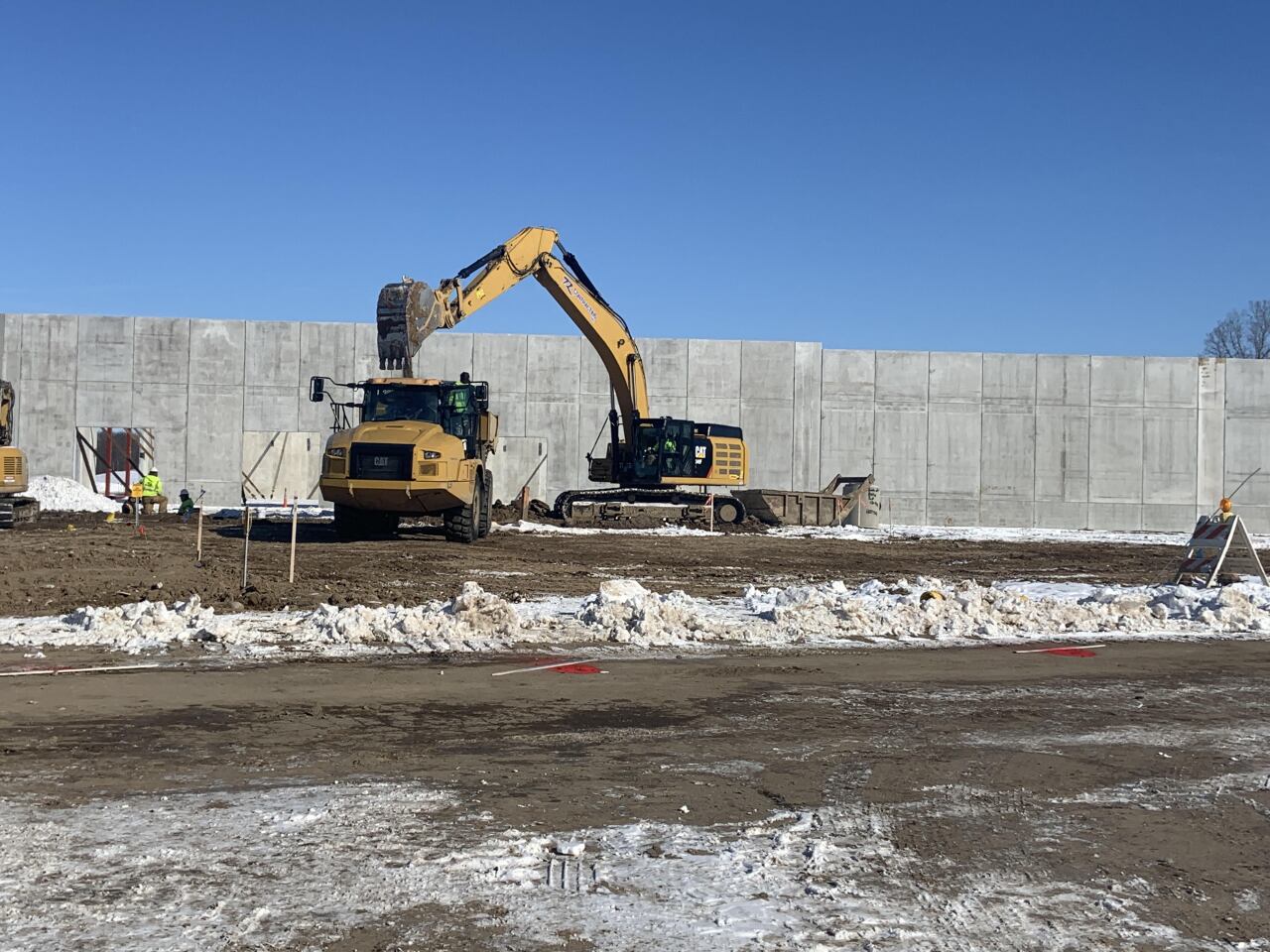 Crews are working on the Delta Crossings Development .jpg