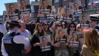 APTOPIX Britain Stabbing