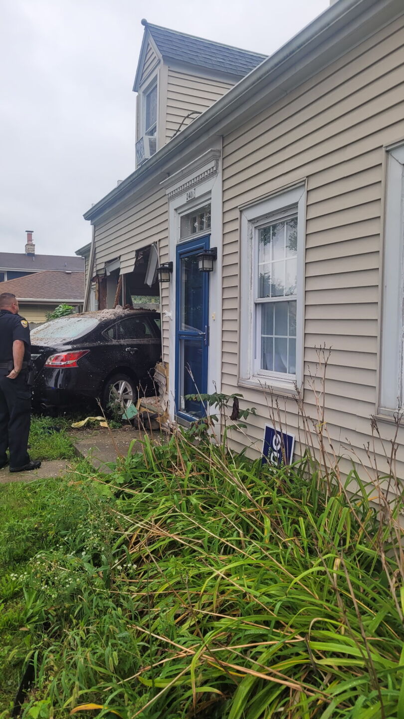 Car into home