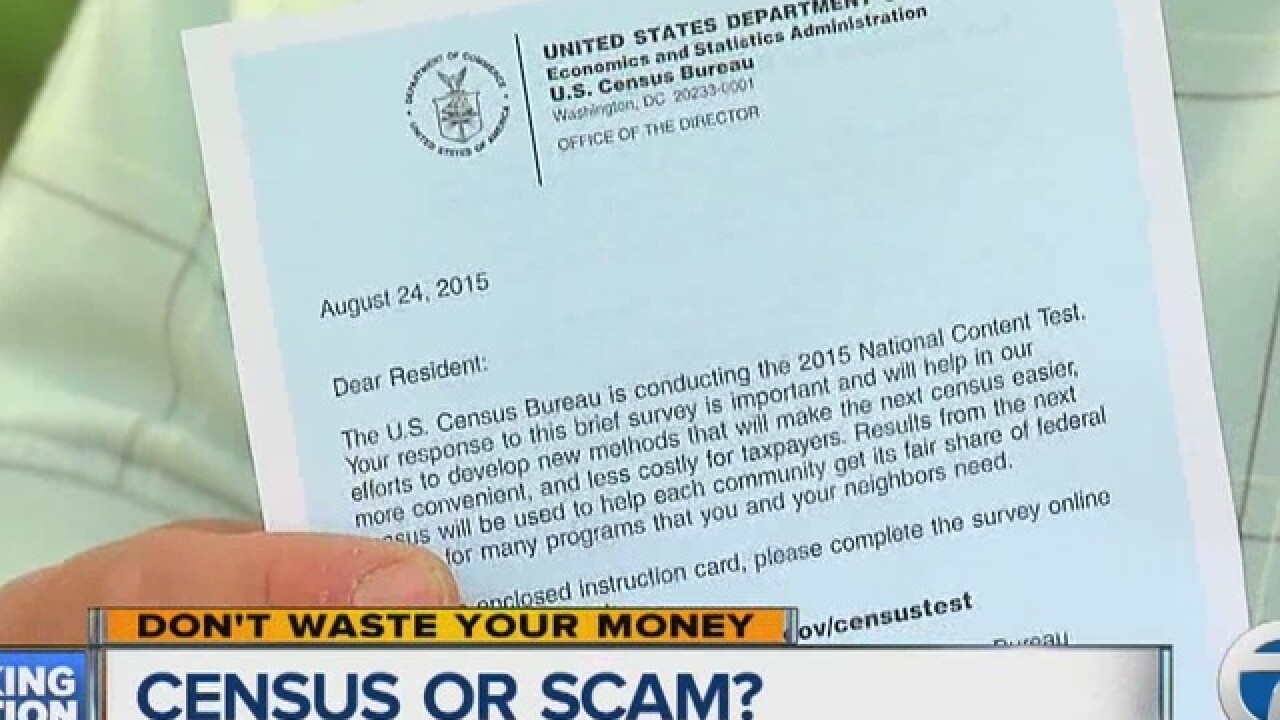 Census or scam?