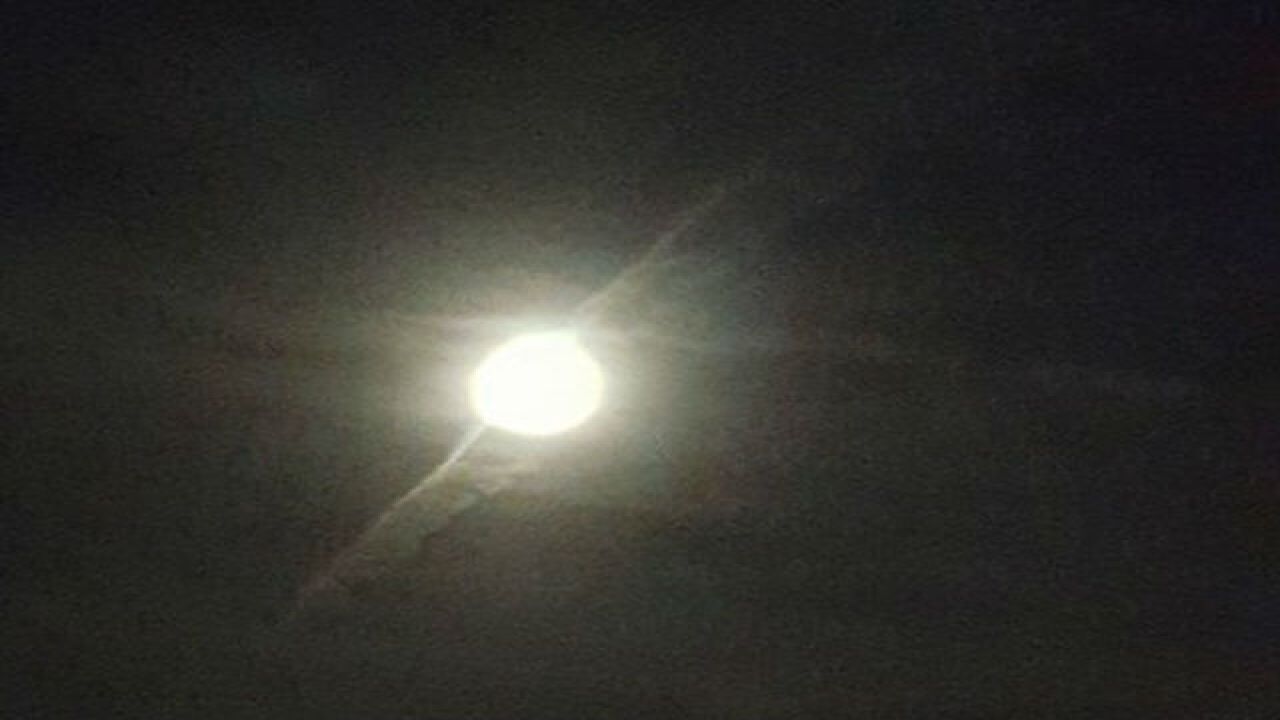 PHOTOS: Christmas full moon