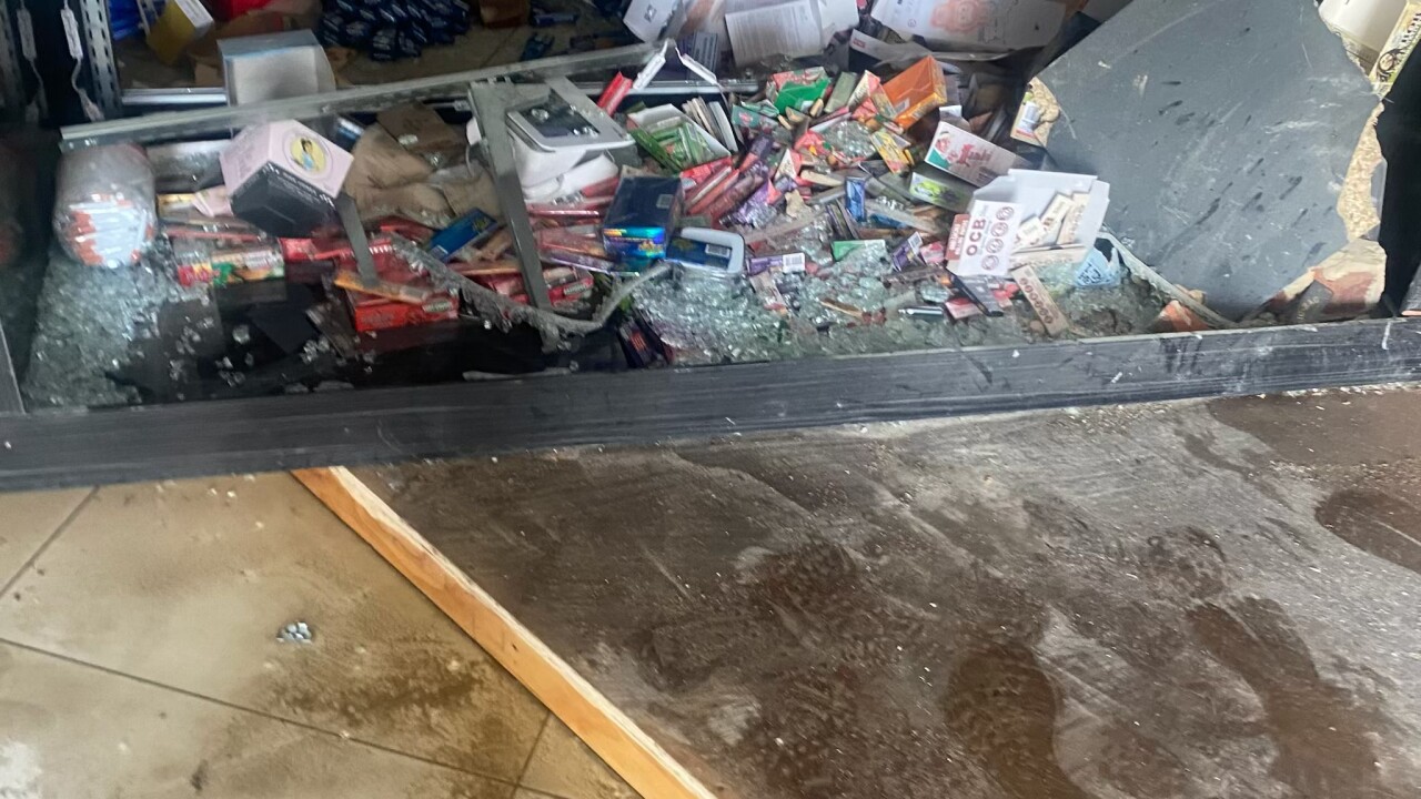 Smoke Shop Debris 