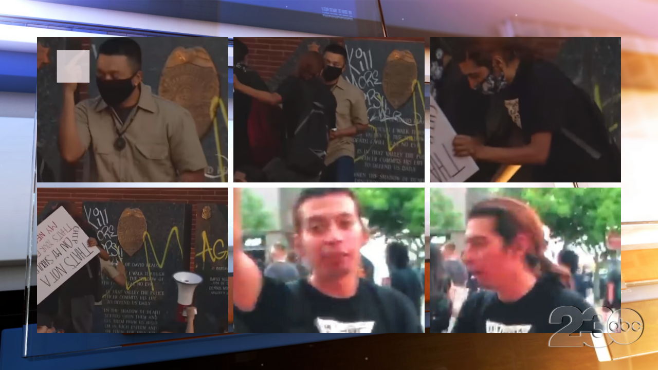 Police MemorialVandals