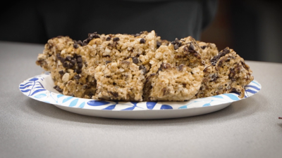 CMR business students working to develop a snack bar