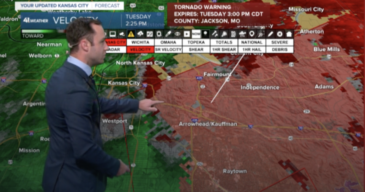 Parts of Cass, Jackson, Johnson (KS) counties under tornado warning Parts of Cass, Jackson, Johnson (KS) counties under tornado warning