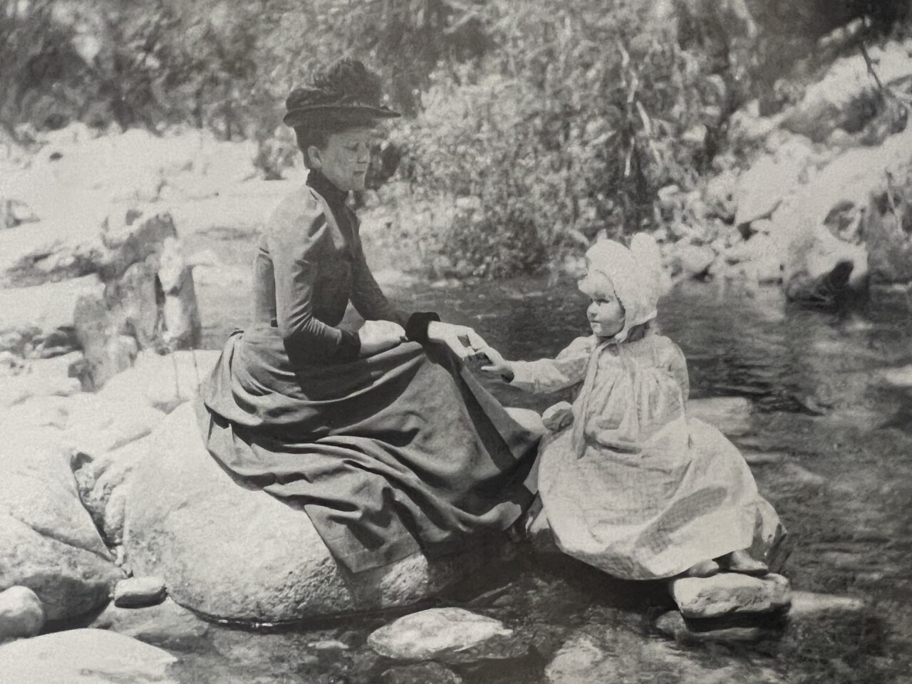 All dressed up at Sabino Canyon