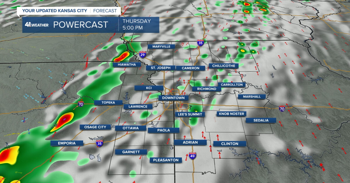 KSHB 41 Weather Blog | Storm development begins late Thursday afternoon