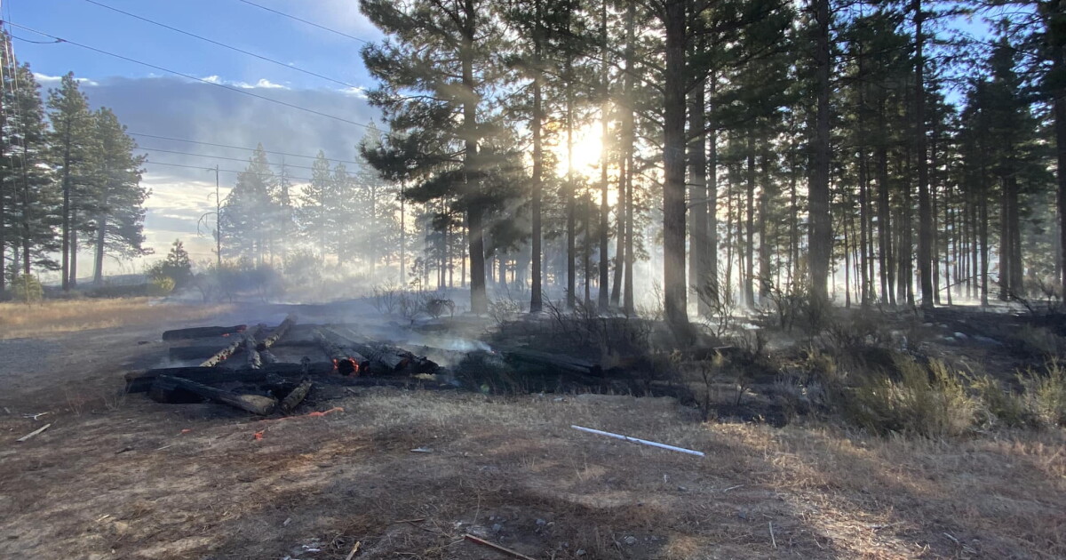 Hill Fire near Nevada, California state line is fully contained - Vimarsana News